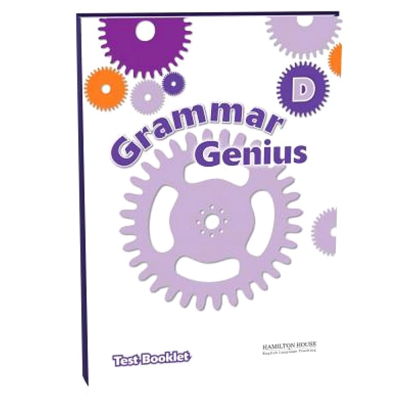 GRAMMAR GENIUS 4 TEST BOOKLET