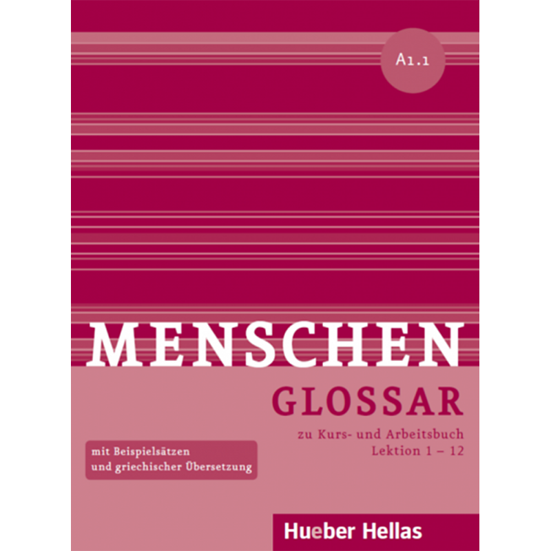 MENSCHEN A1.1 GLOSSAR