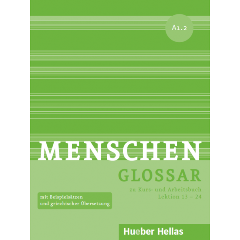 MENSCHEN A1.2 GLOSSAR