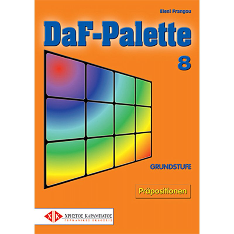 DaF-Palette 8: Präpositionen GRUNDSTUFE