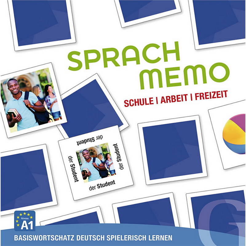 Sprachmemo Deutsch - Schule, Arbeit, Freizeit