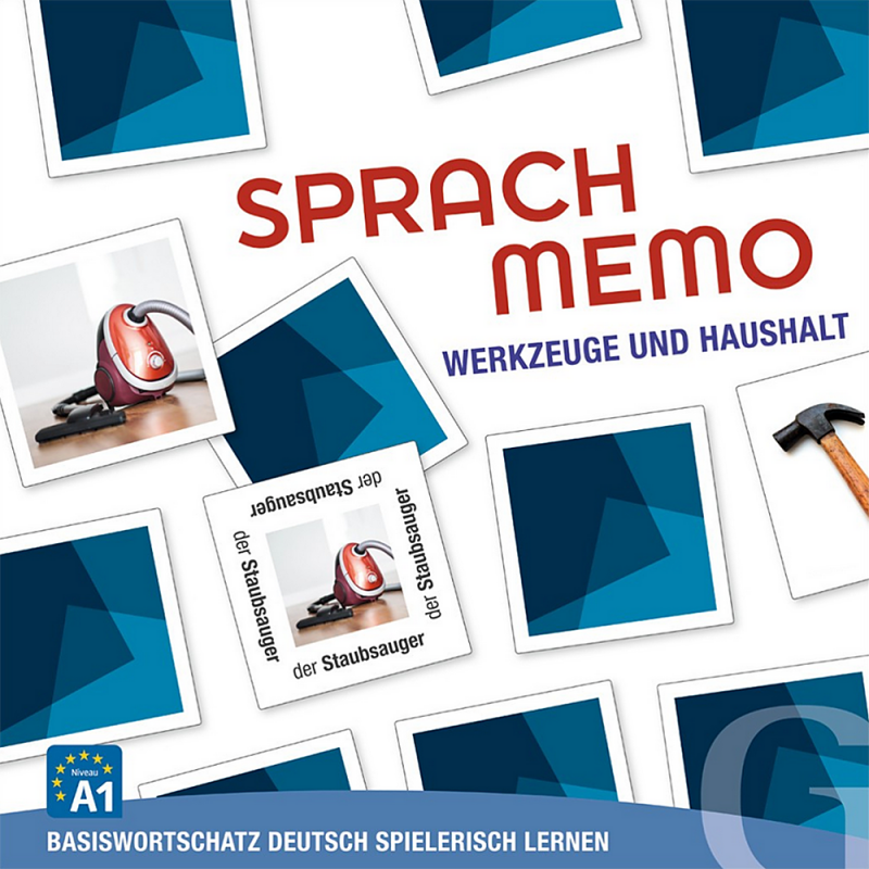 Sprachmemo Deutsch - Werkzeuge und Haushalt