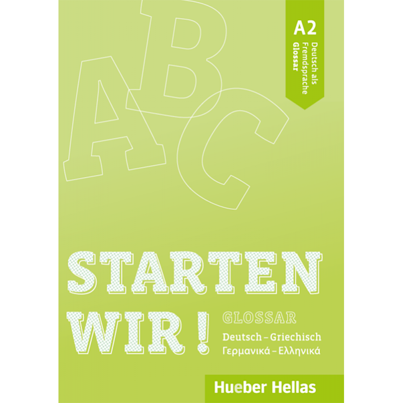 Starten wir! A2 - Glossar