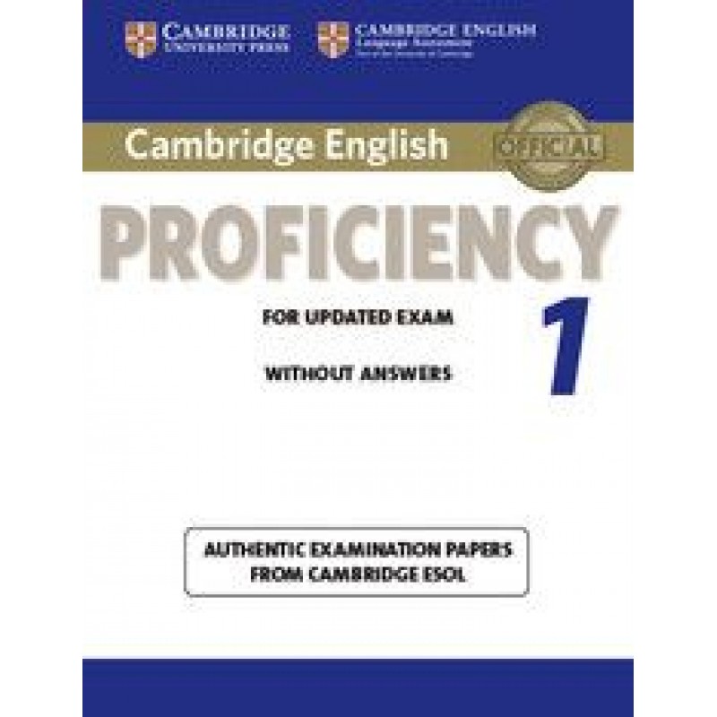 CPE CAMBRIDGE PROFICIENCY 1 PRACTICE TESTS